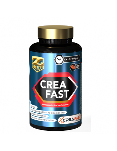 Z-Konzept KREAFAST 120 tabletek wolnowchłanialna kreatyna