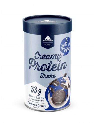 Multipower Creamy Protein Shake 420 g kazeina z kompleksem białek ciasteczko